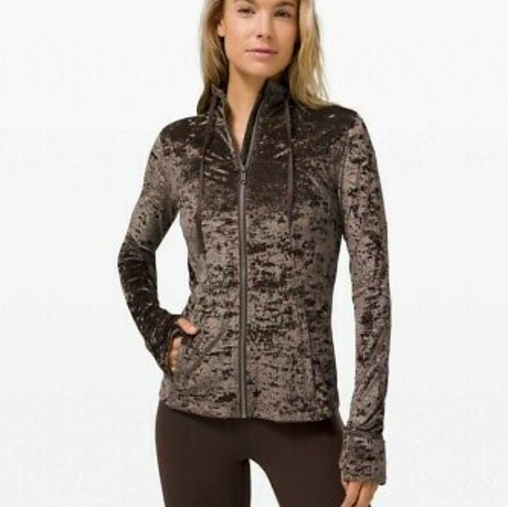 lululemon french press crushed Velvet align set hoodie size 10 pants size 12